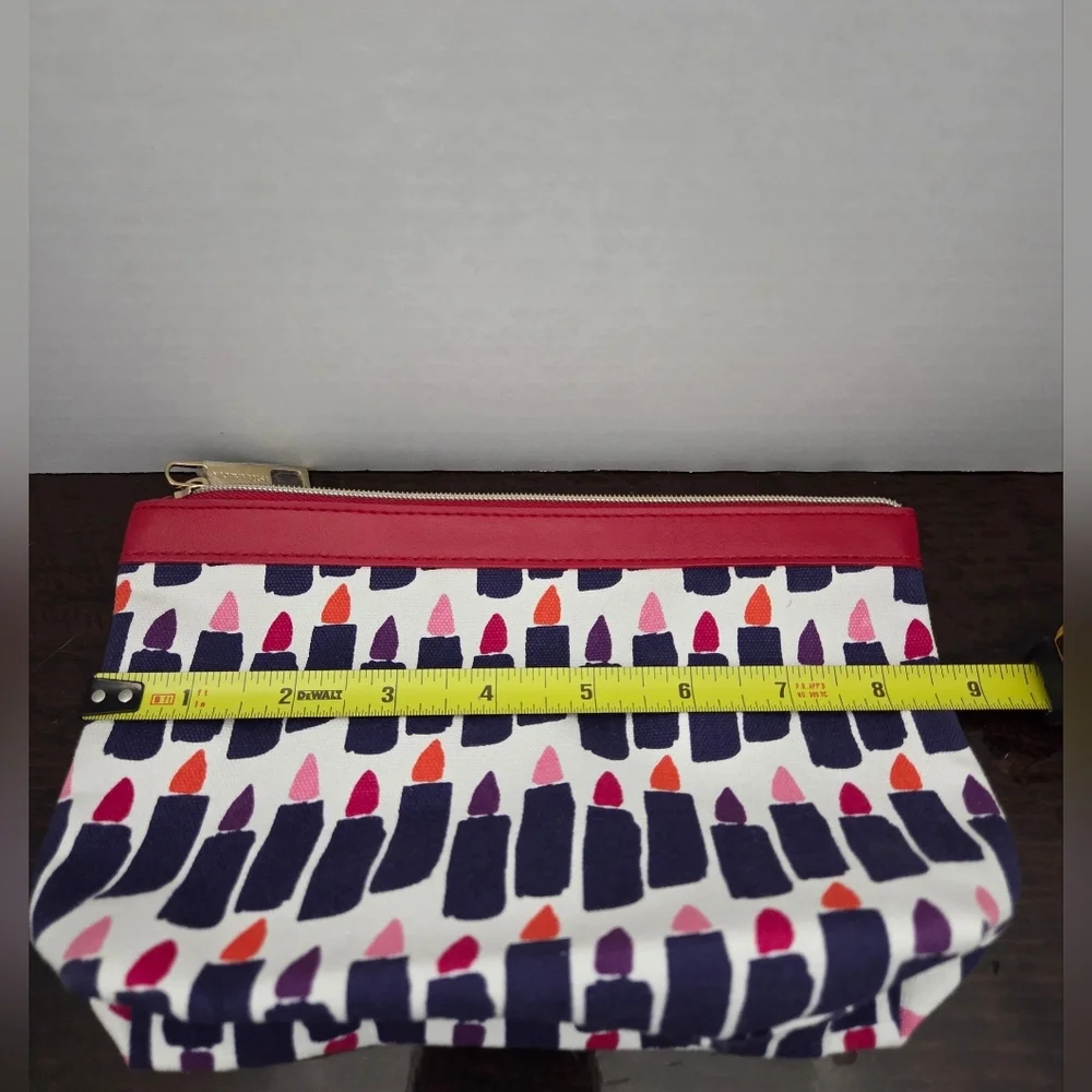 New Estee Lauder Colorful Lipstick Pattern Cosmetic Bag